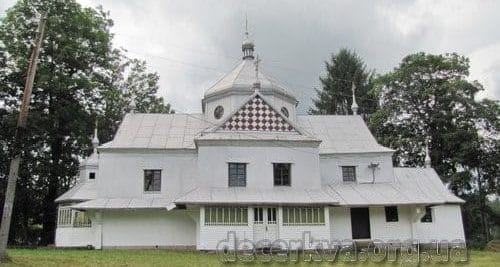 Church of the Ascension of the Lord (1785), village of Brustury