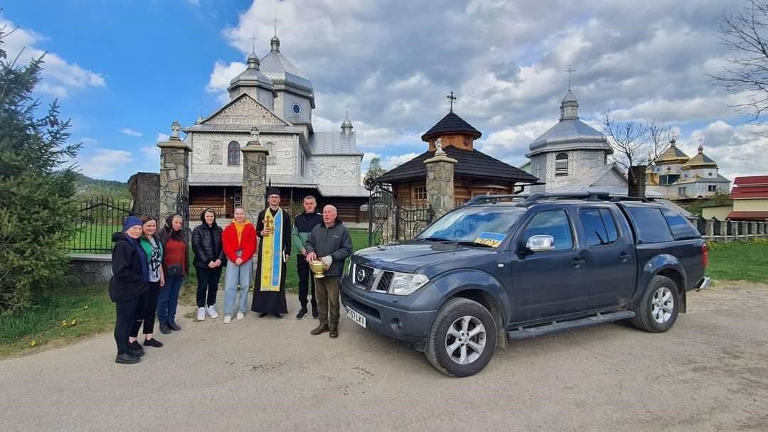 Consecration of a car for the military