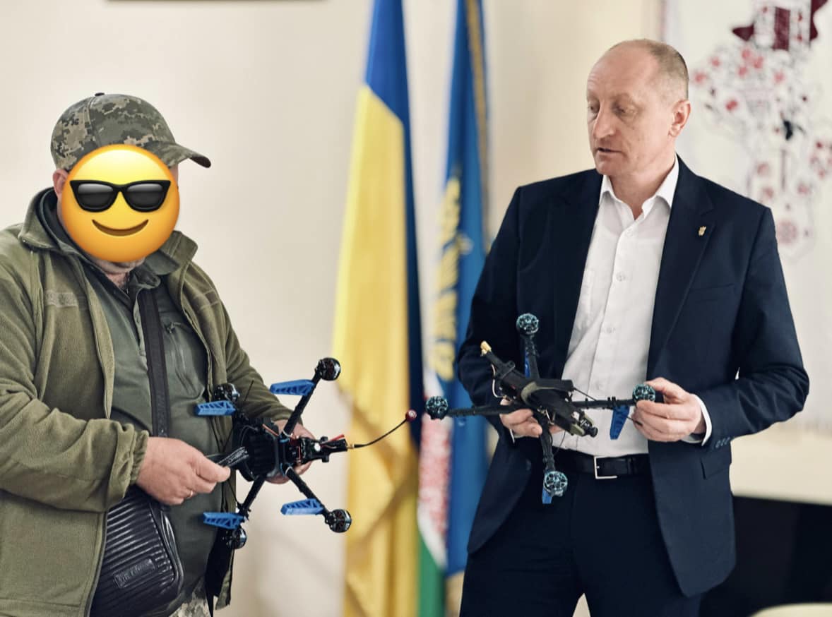 Transfer of FPV drones for the military