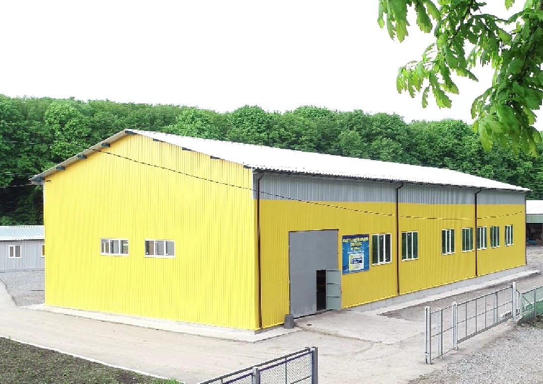 Waste sorting complex of the communal enterprise “Dobrobut”