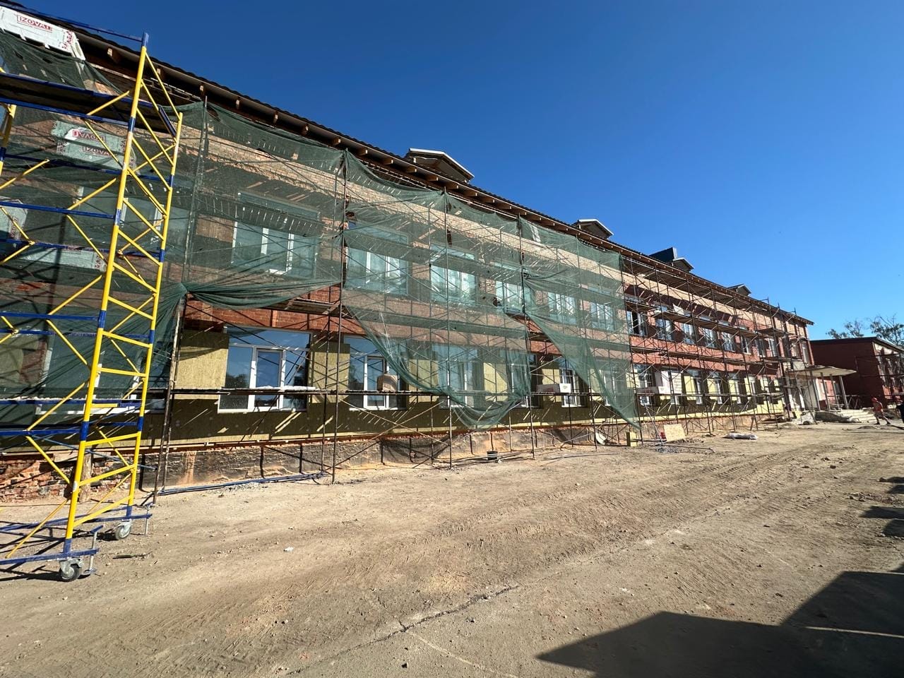 Ongoing reconstruction of the Palanka Lyceum within the framework of the Rebuild Ukraine Program/Umanshchyna informatsiyna