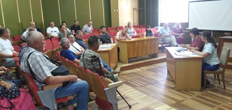 Meeting of veterans, participants of the russian-Ukrainian war