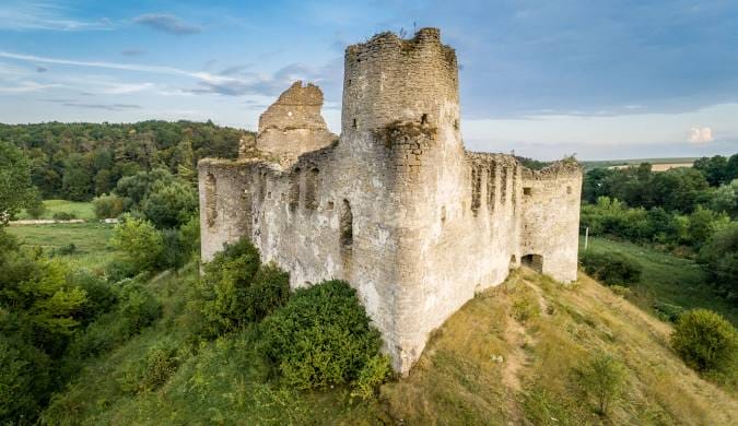 Sydoriv Castle – “Ship Castle”, a defensive building of the 17th century, located in the village of Sydoriv