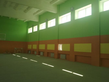 Renovated sports hall