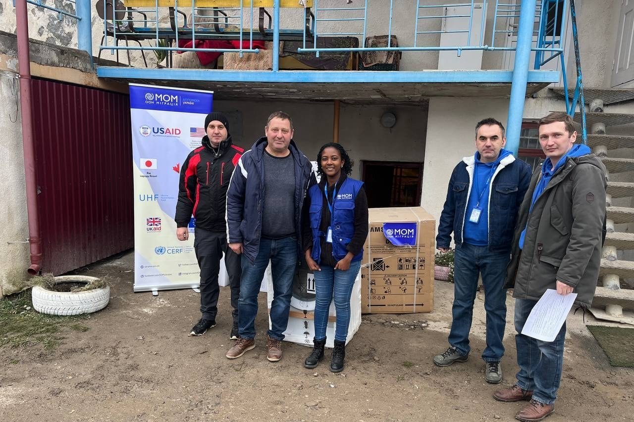 IOM’s visit and aid  