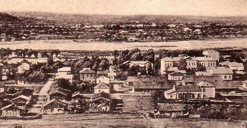 View of Vyzhnytsia. Photo of the early 20th century