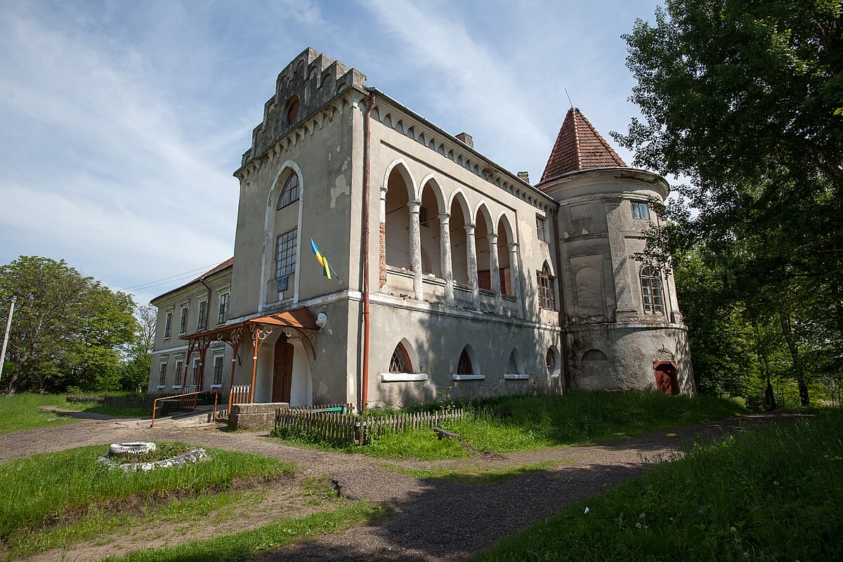 Strakhotski Palace, an architectural monument of the 19th century