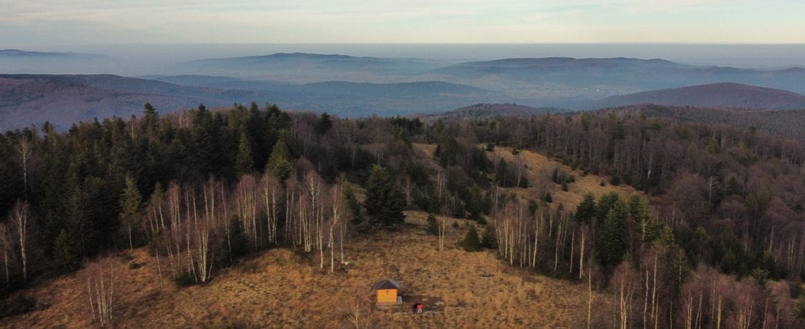 The chapel in the Stovba tract 