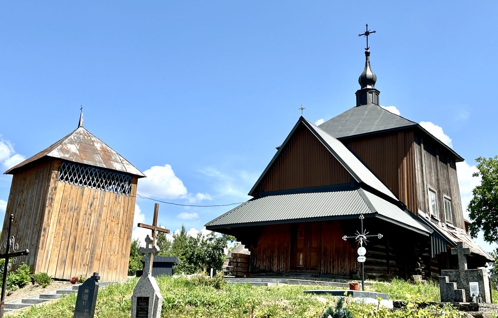 Ascension Church in the village of Zavada