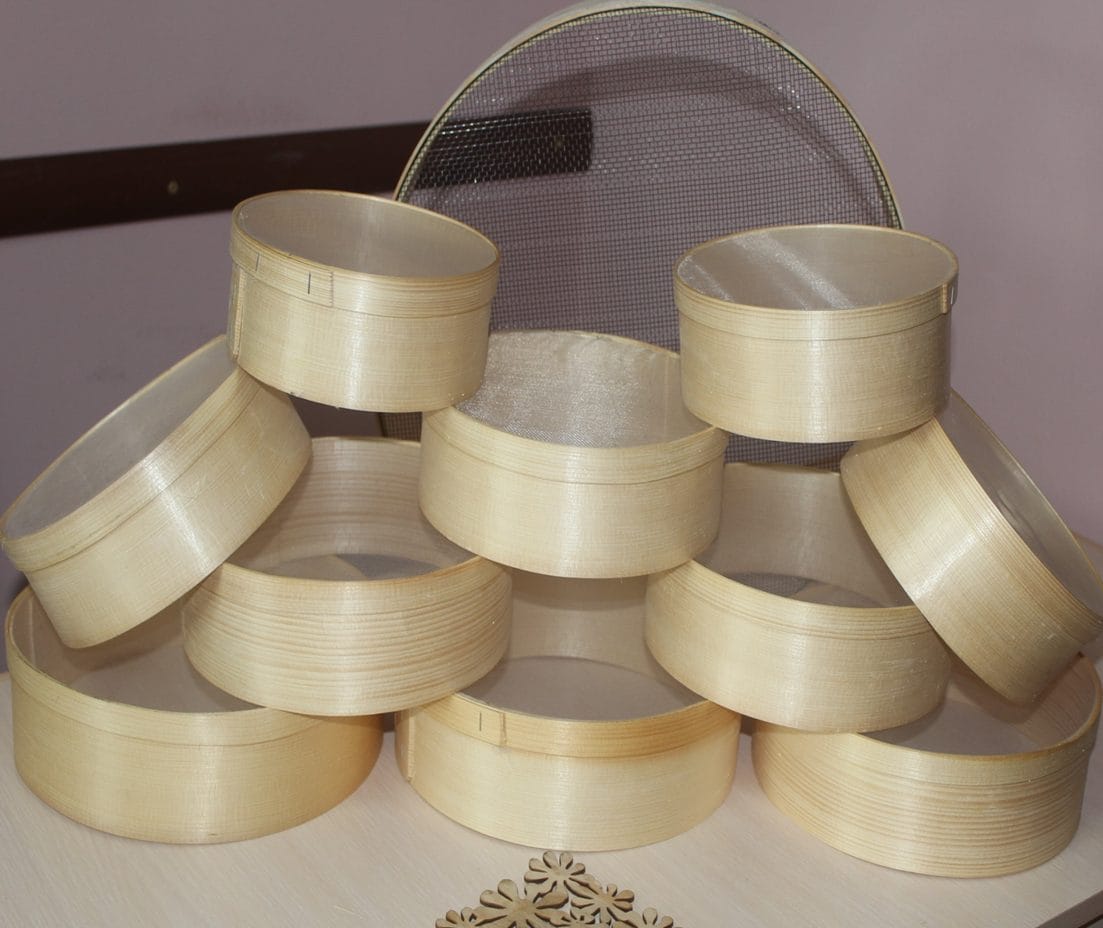 Sieves made in the community