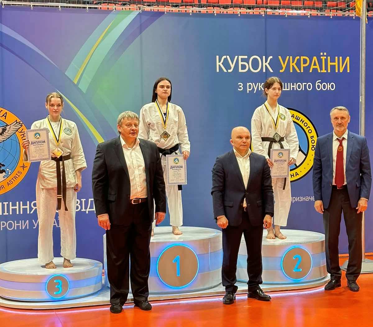 Iuliia Maksimenko won 1st place at the Cup of Ukraine in Bucha