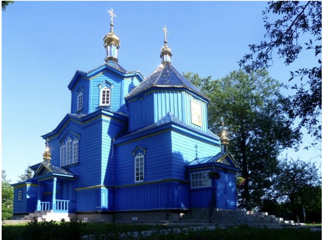 Wooden Holy Intercession Church, built in 1750.