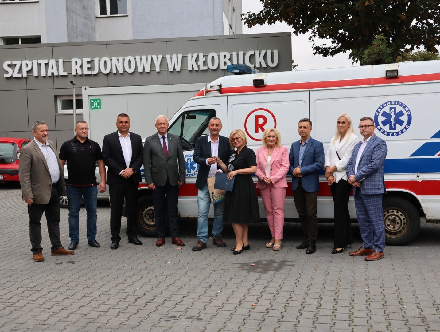 Delegation from Mostyska to Klobuck