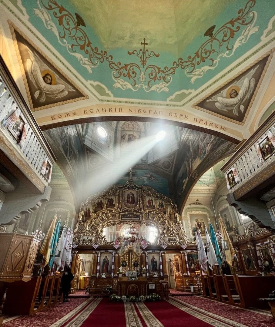 Church of the Nativity of Christ in the settlement of Rozhniativ