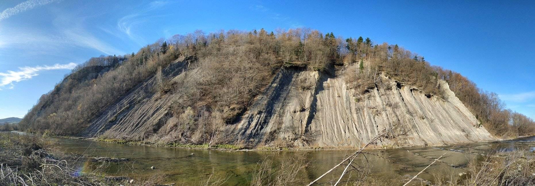 Mount Sokil in the village of Verkhniy Strutyn - traces of a supervolcano