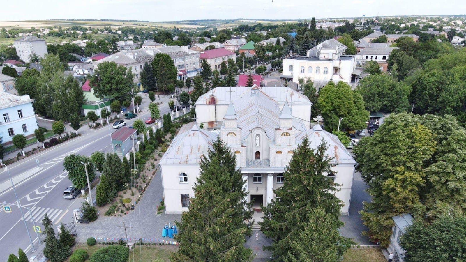 Roman Catholic Church of the Mother of God from Mount Karmel in the settlement of Tomashpil