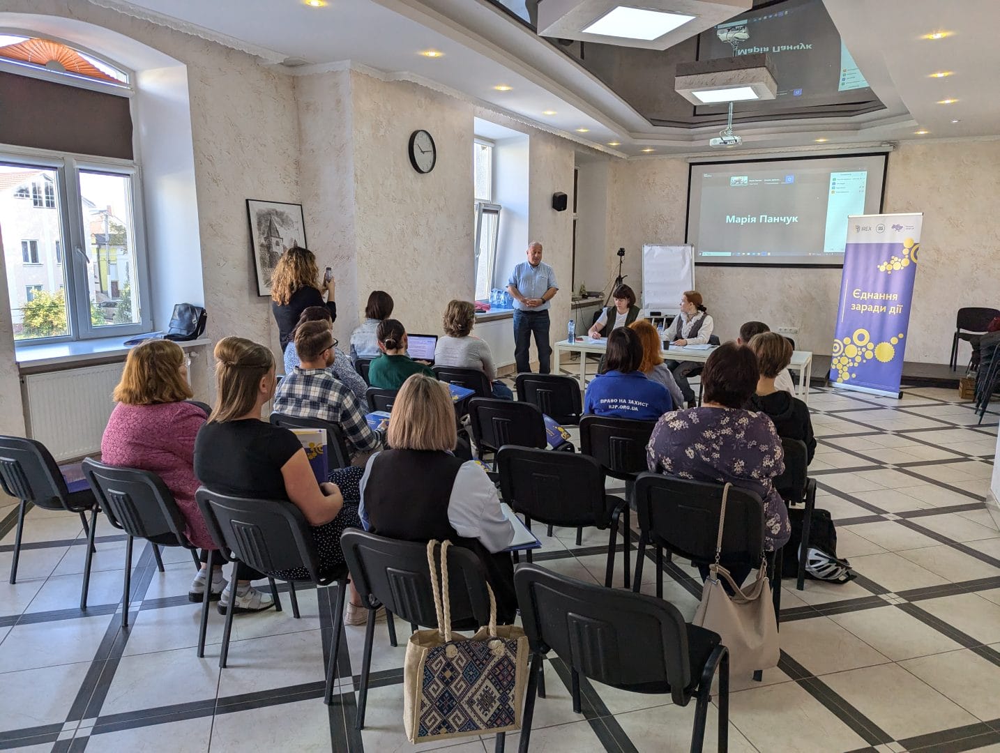 Meeting of the IDP Council at the Terebovlia Town Council