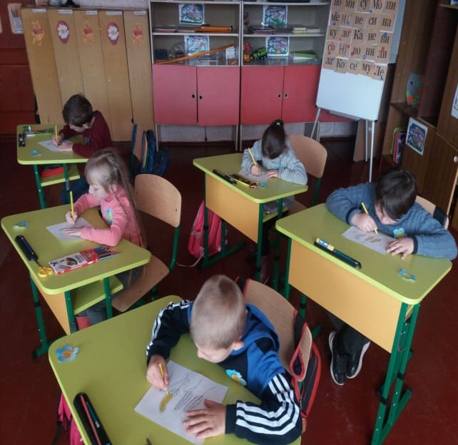 Educational process in educational institutions of the Hornostaivka region