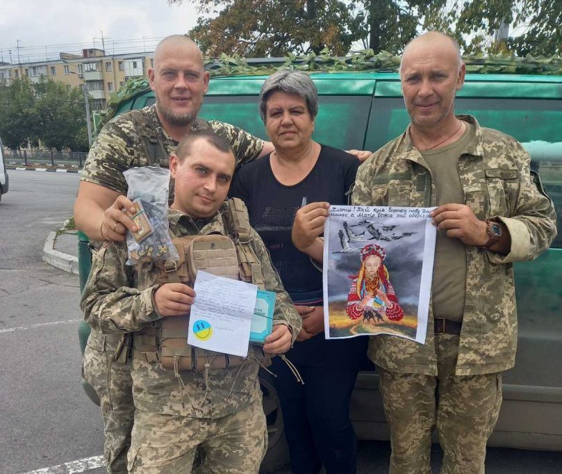 Support of the Armed Forces of Ukraine by volunteers of the Kehychivka community