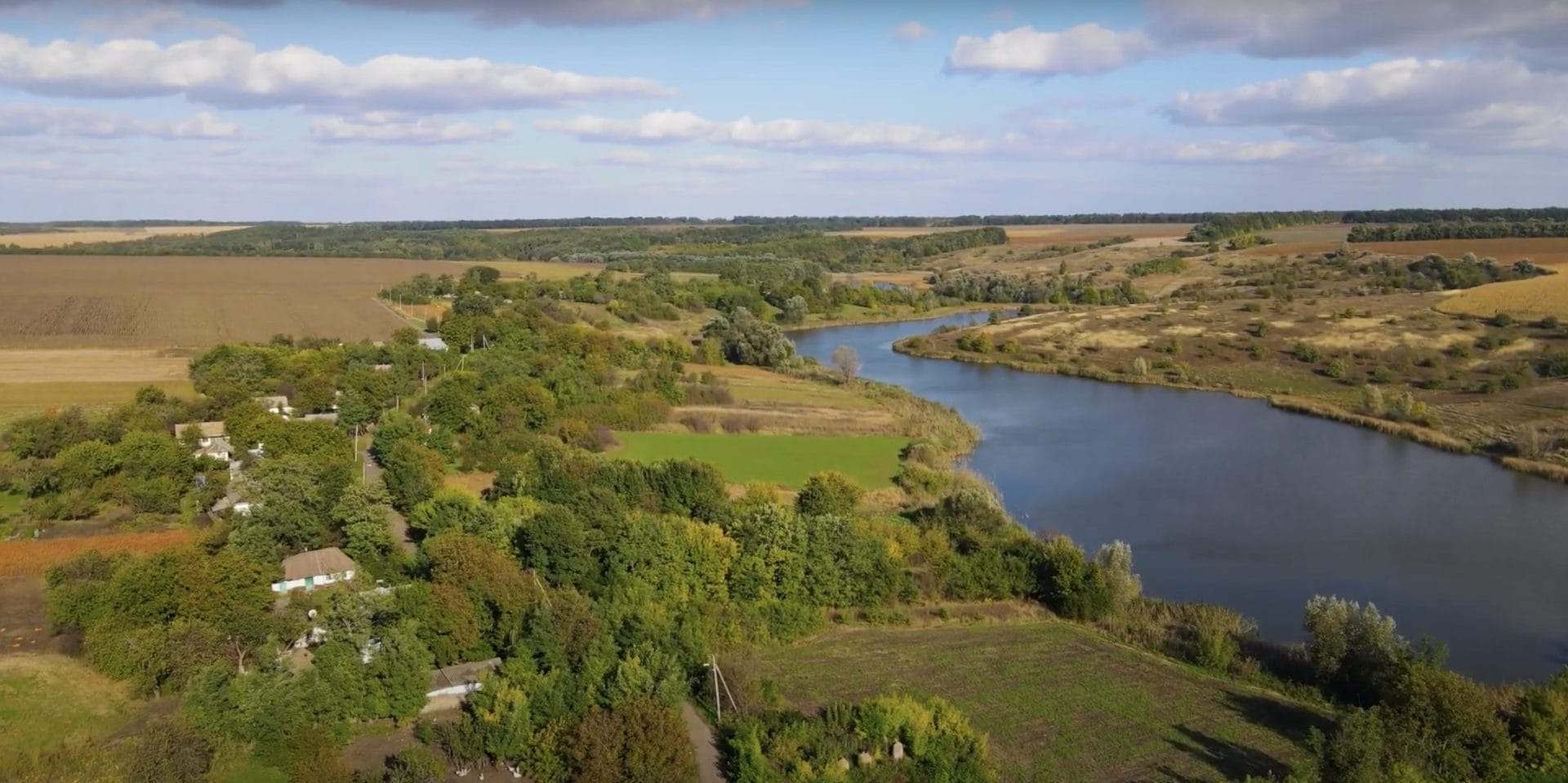 Panoramic view of the community