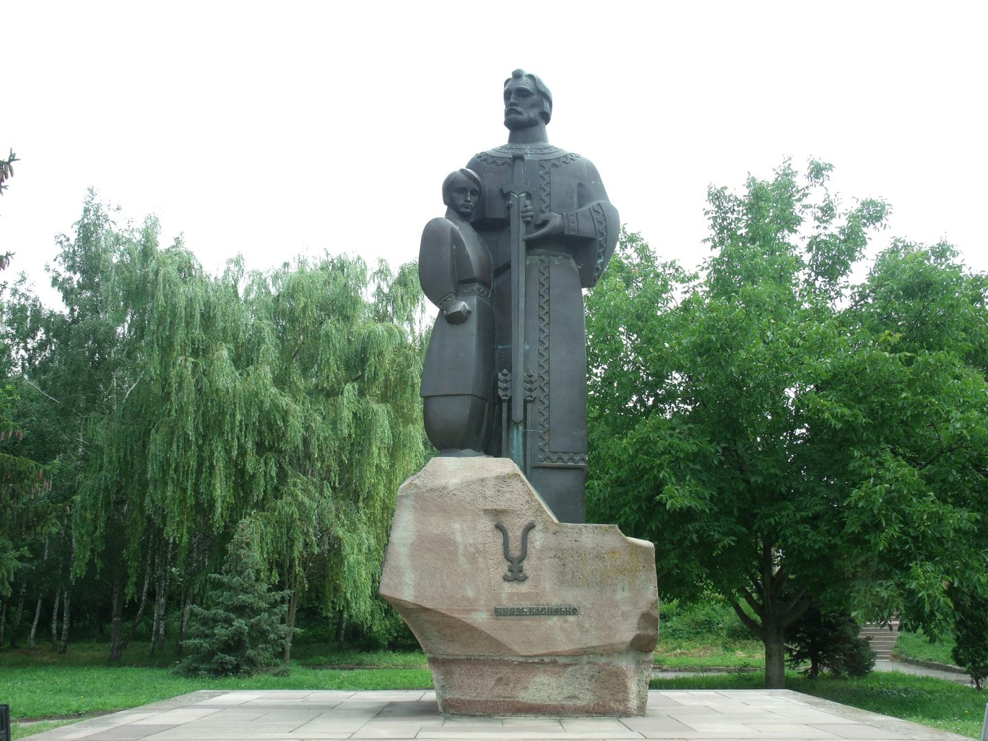 Monument to Prince Vasylko in Terebovlia