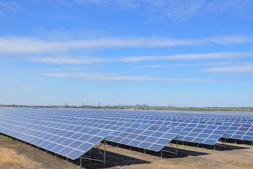 Solar power plant on the territory of the Pavlivka community, Pavlivka village