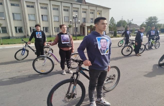 Bicycle race for the Day of Defenders of Ukraine