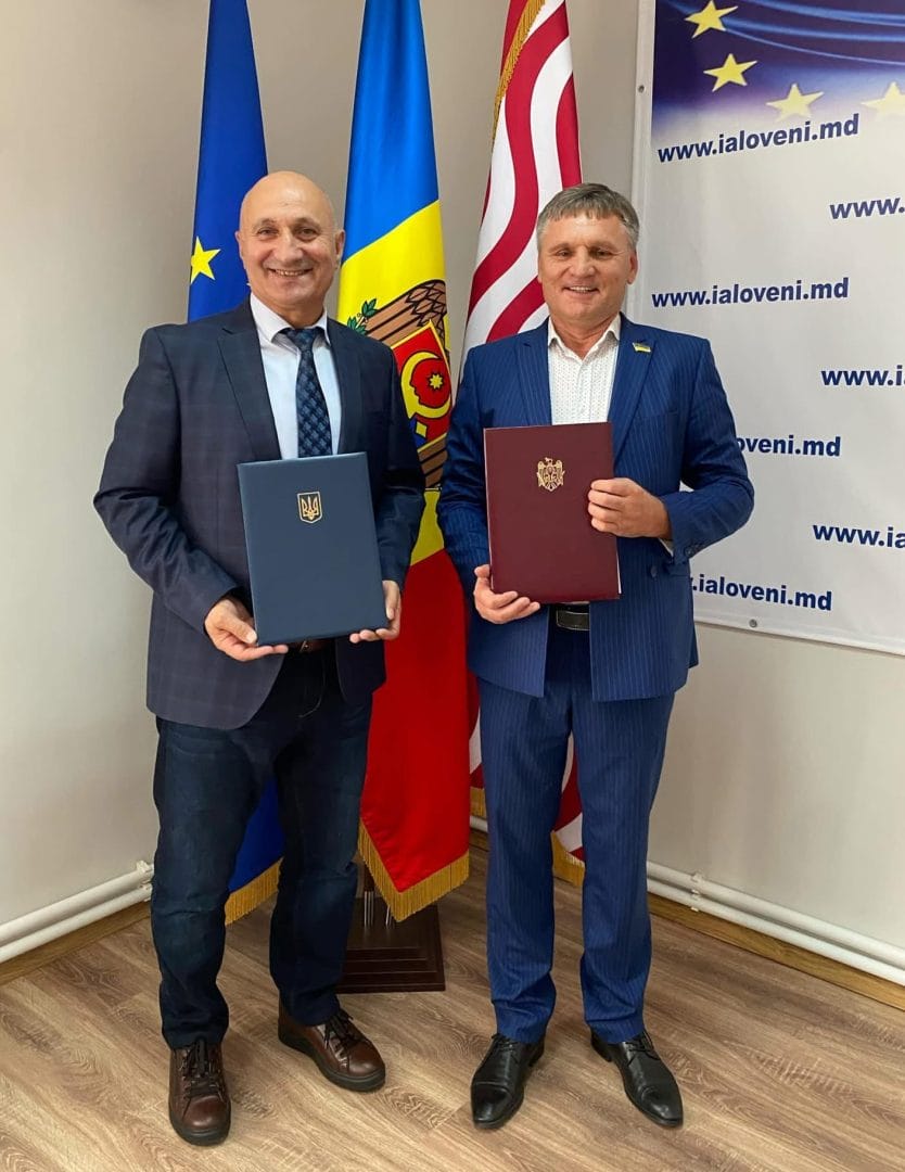 Ialoveni, Republic of Moldova. Signing of the Agreement.