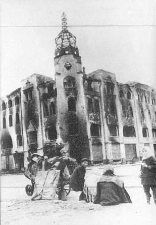 Destruction during the Second World War