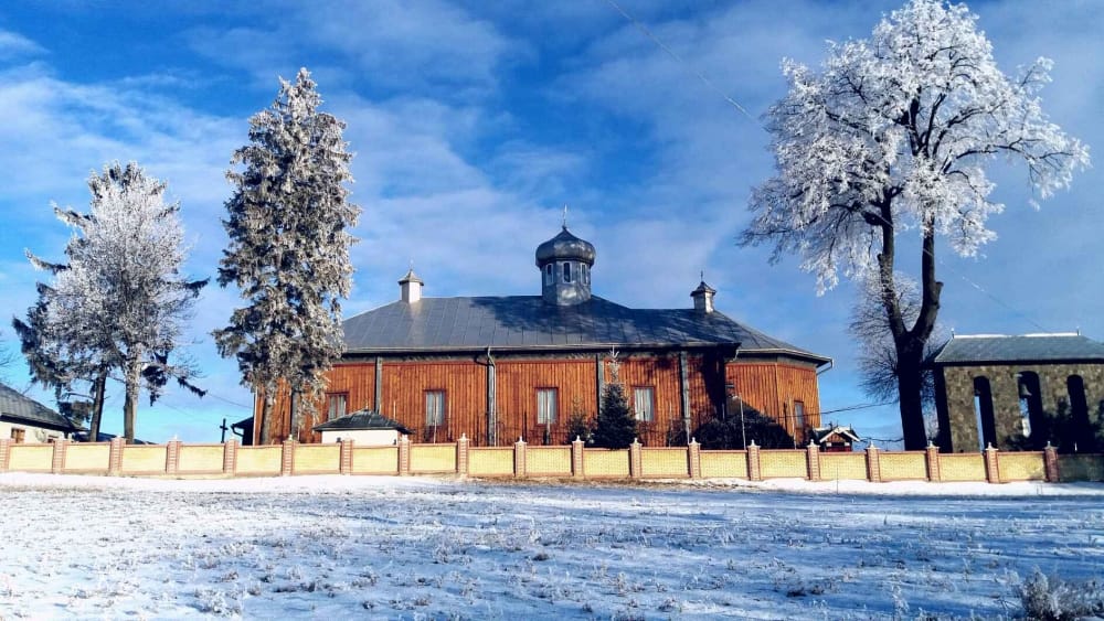 The St. Nicholas Church, Bukovyna’s largest wooden church, 1831