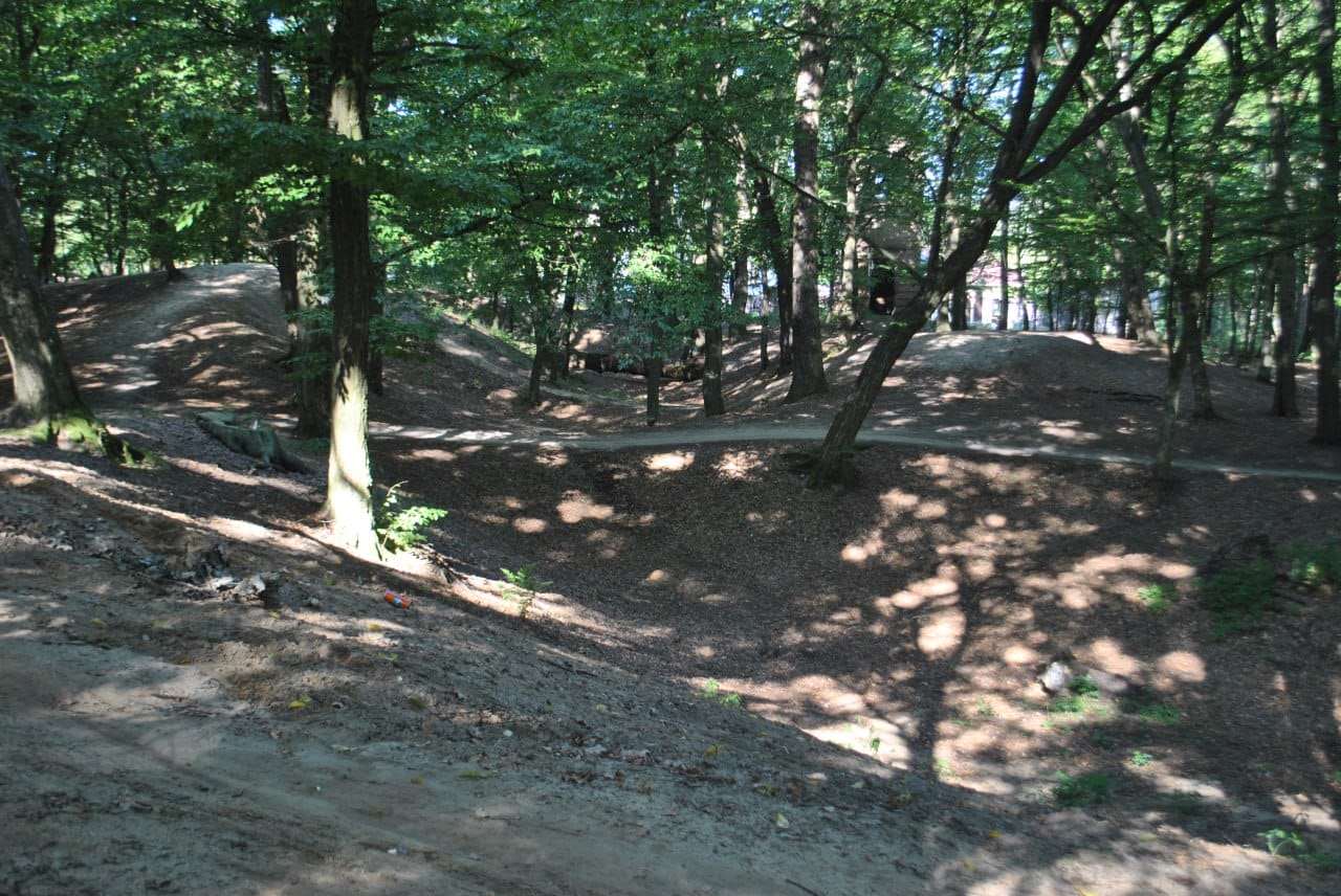 Ancient castle of the 16th-17th centuries (Chartoryski castle) in the settlement of Volodymyrets