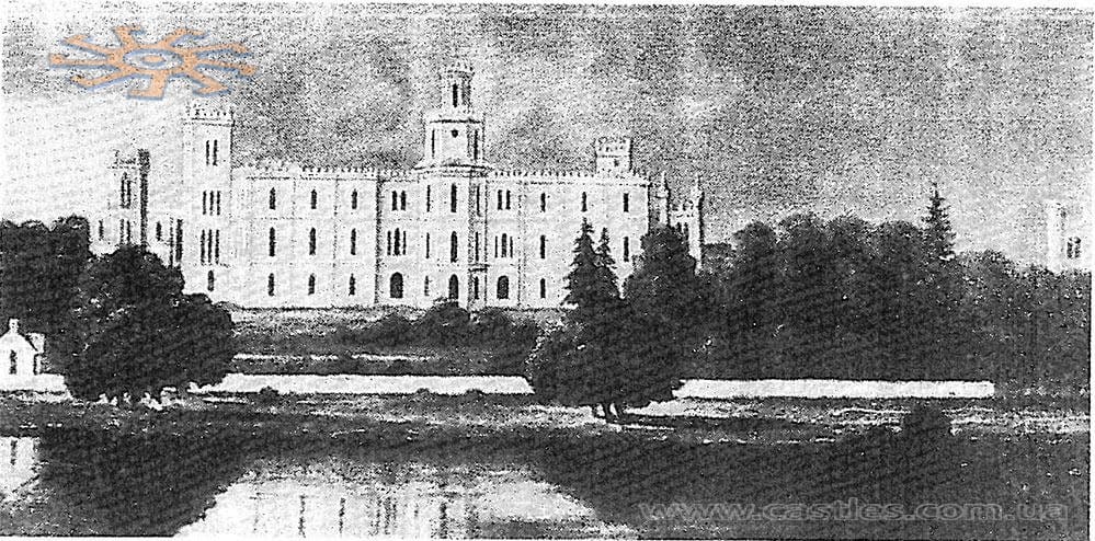 Grocholski Palace. Image of the late 19th century