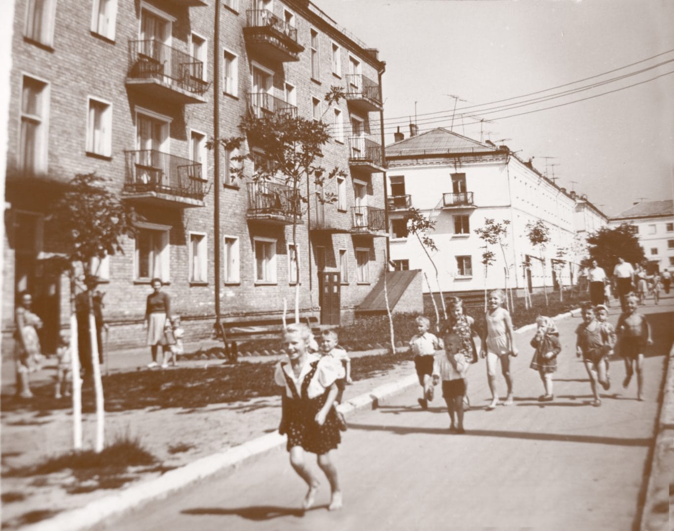 Novovolynsk in the 1950s / source:  