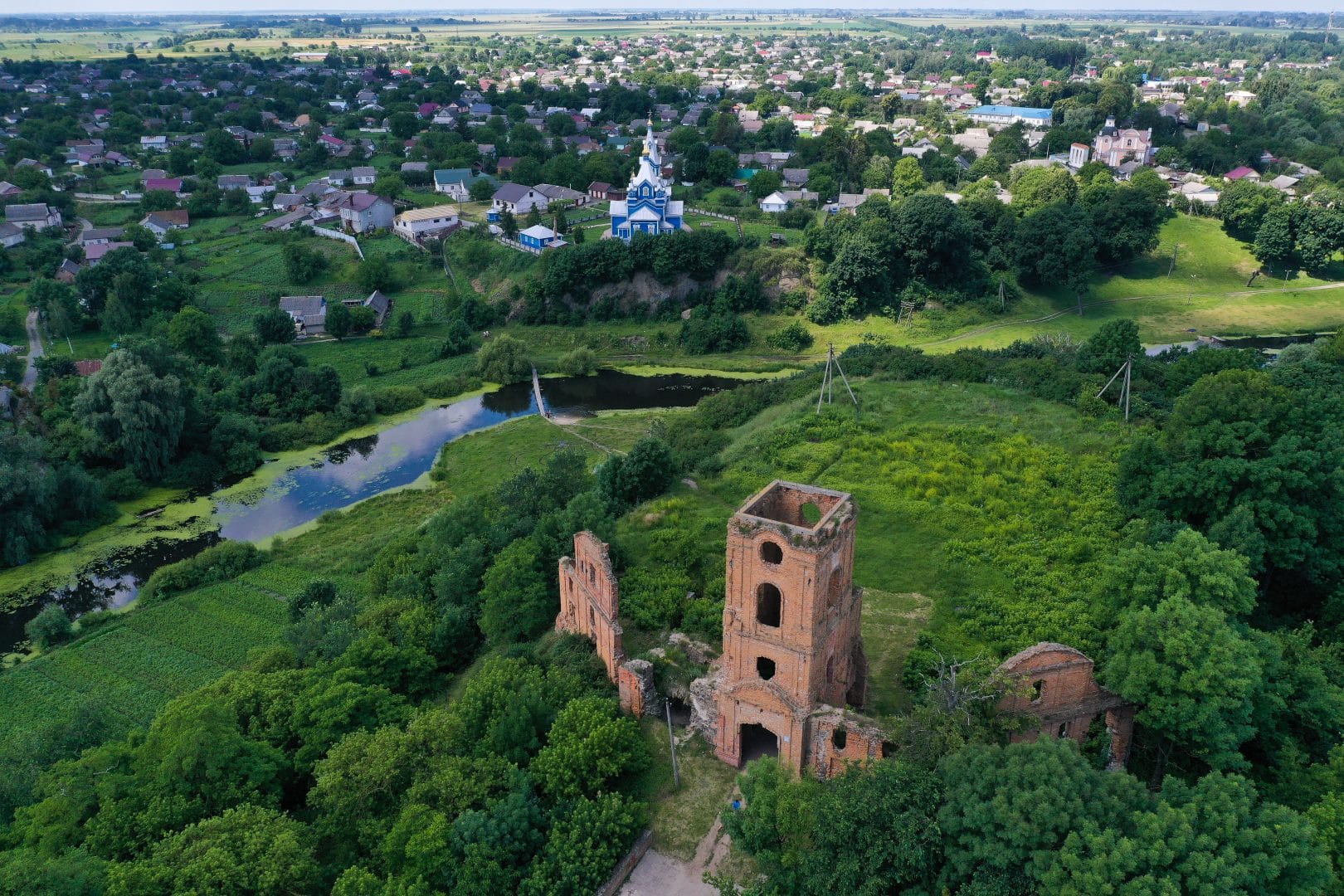 The Castle of the Princes of Korets-Ostroh today. Photo