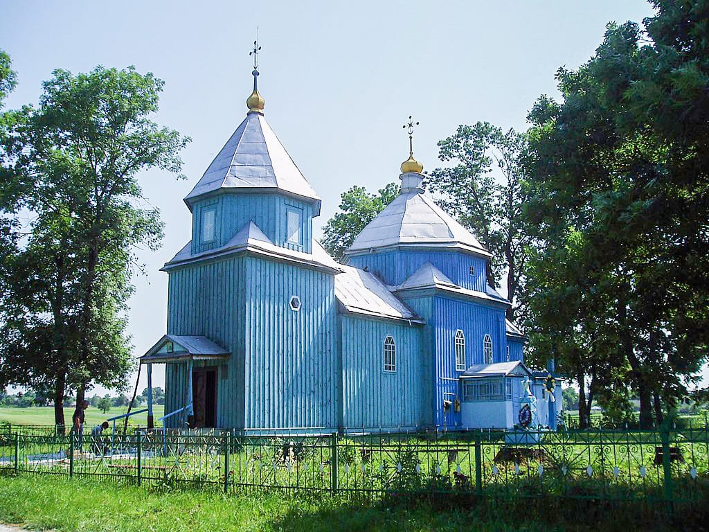 Church of the Dormition of the Virgin in the village of Hrybovytsia / source: Web portal of the Novovolynsk Town Council