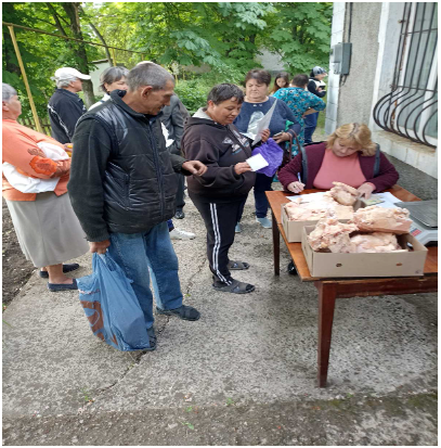 Distribution of Humanitarian Aid to IDPs and Vulnerable Groups in the Arbuzynka Community
