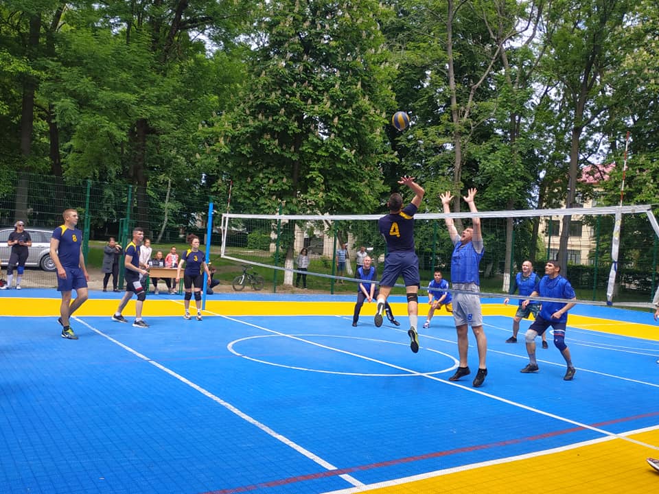 Volleyball tournament in the community