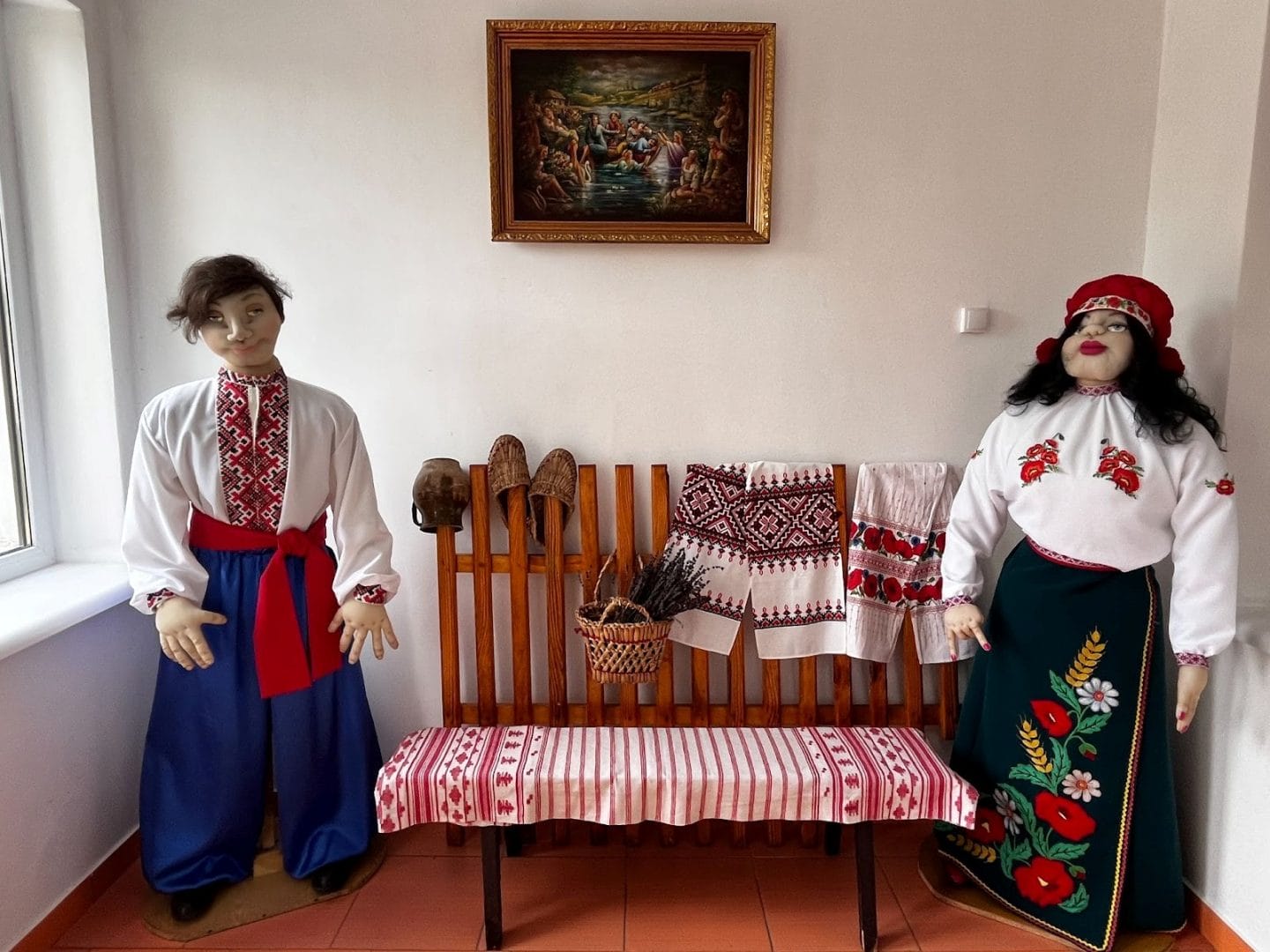 Exposition and exhibition rooms of the Myropil Local History Museum