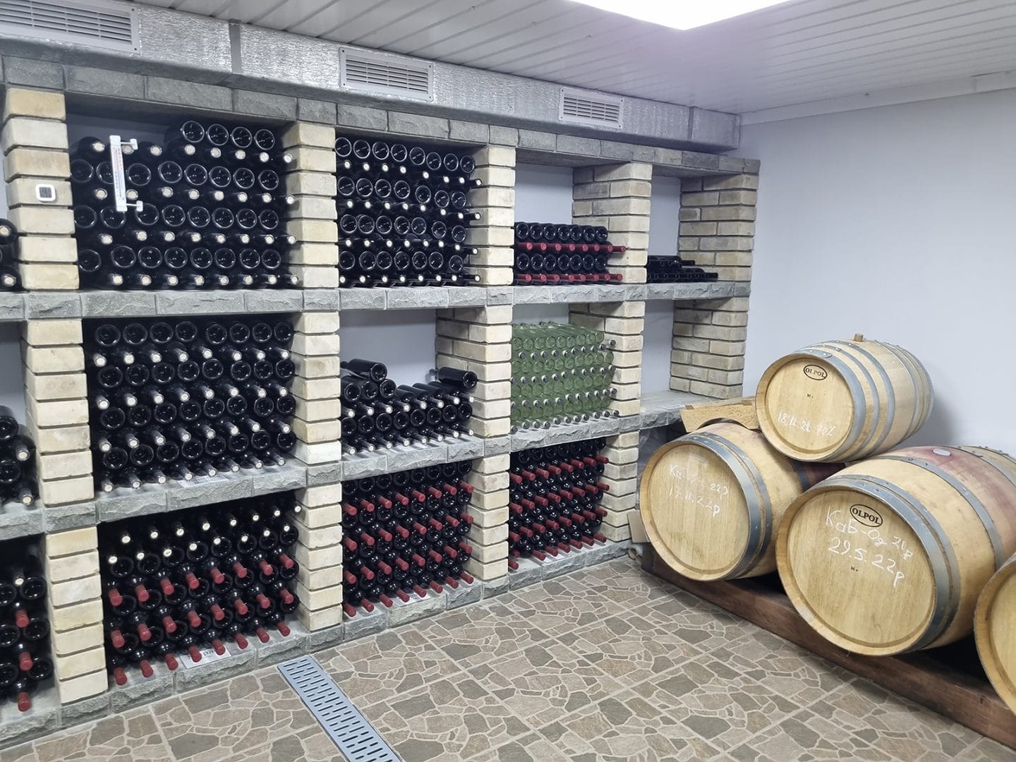 Wine cellar of “Sirius” LLC / source: “Sirius” LLC