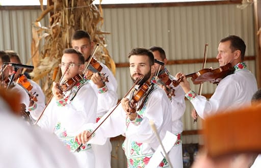 Local music group at