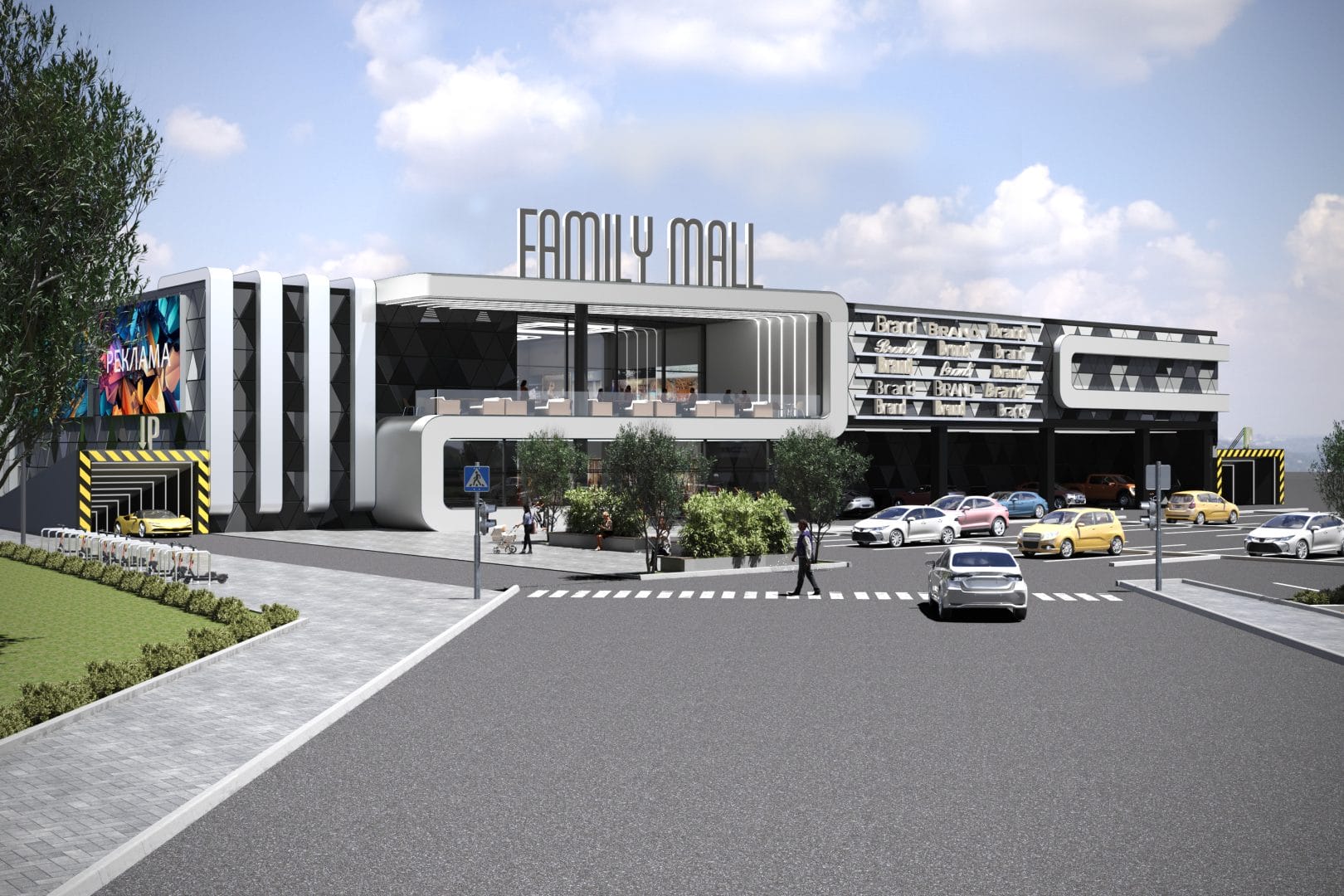 Shopping mall visualization