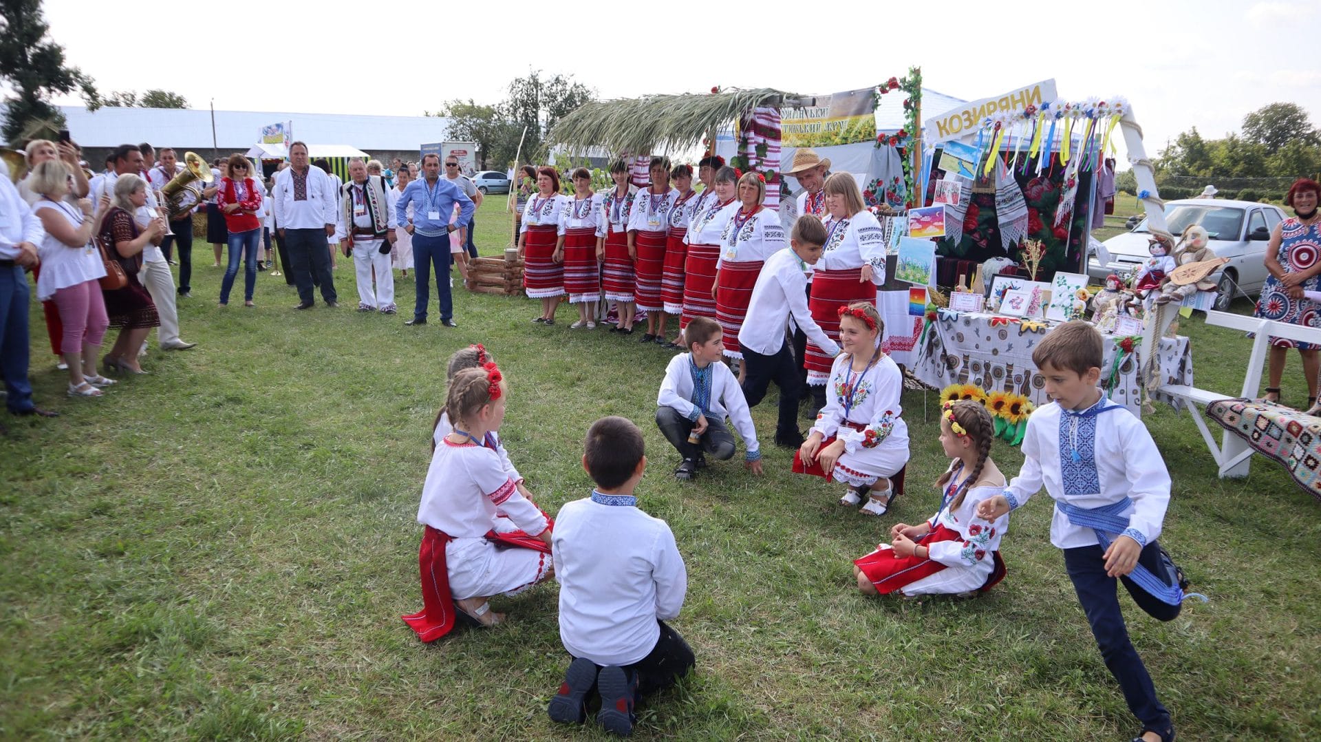 A festival with interesting outdoor games