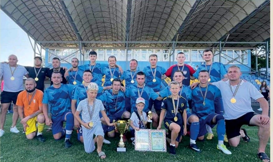 Football club “Myrne”, the winner of the 2023 Berezne Area Cup