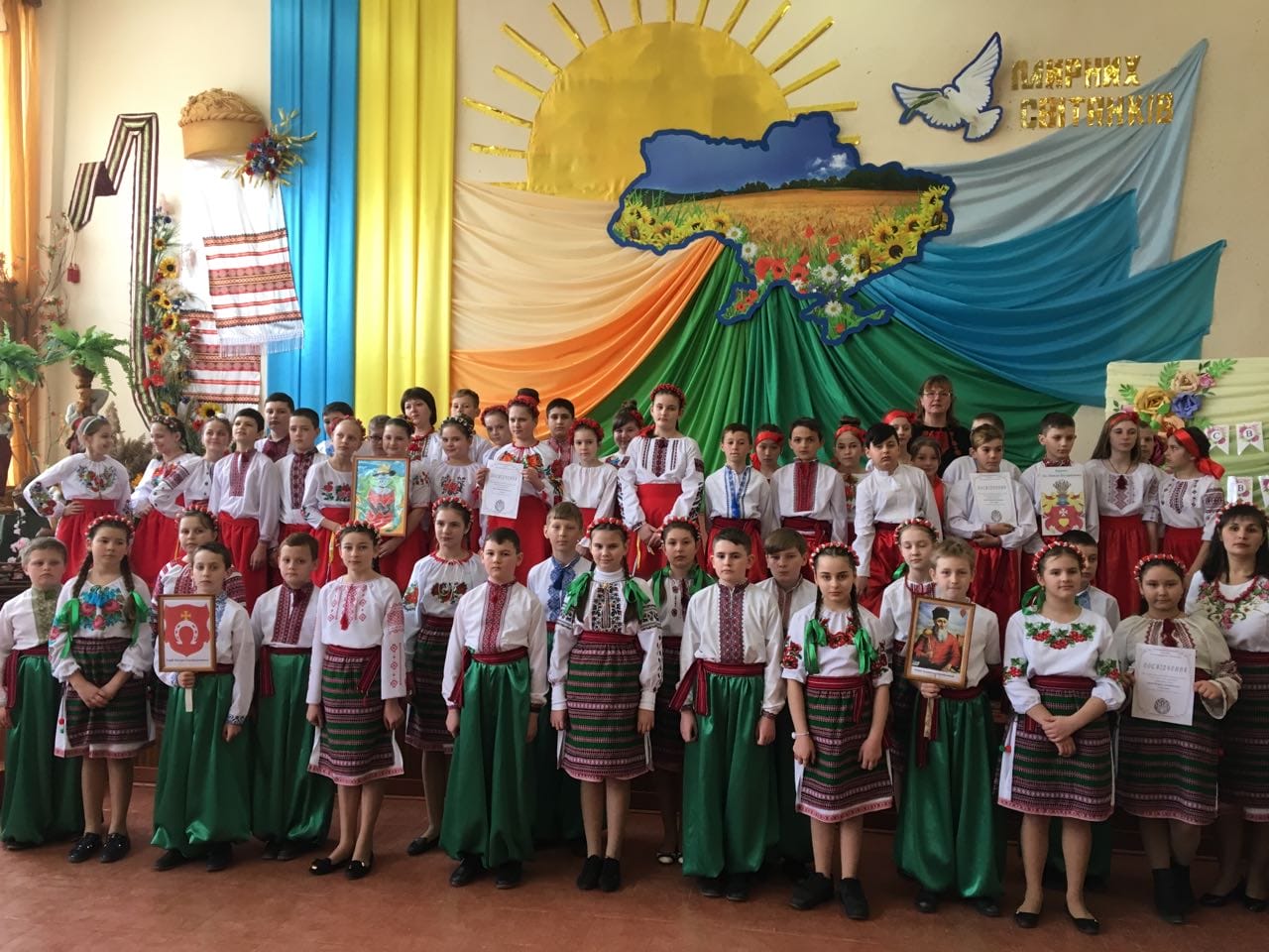 Admission to the Ivan Sirko Cossack camp at the Zastavna Lyceum