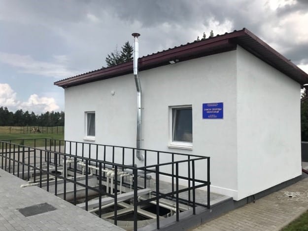 Sewage treatment facilities in Myropil