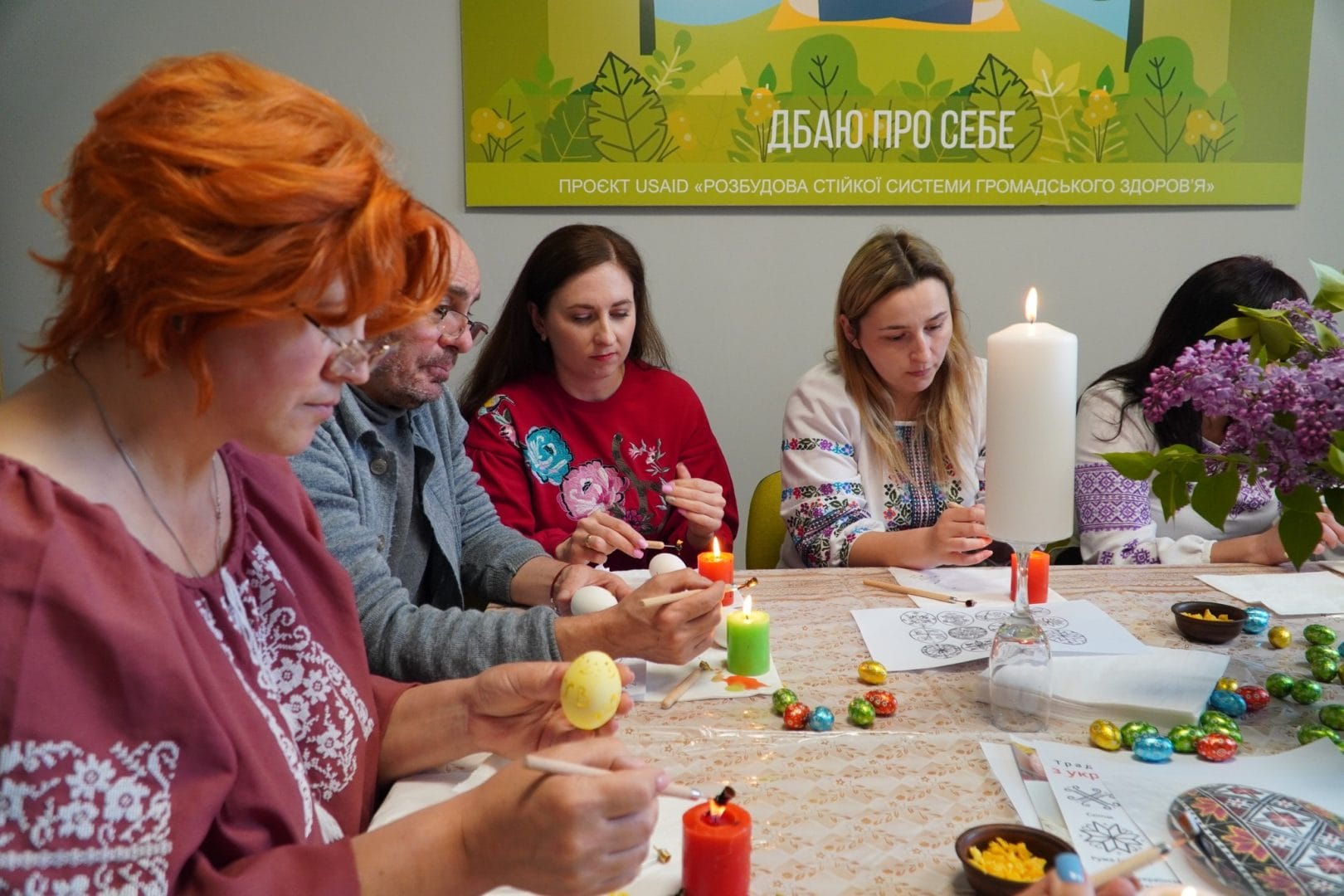 Master in Easter egg painting in the space of psychosocial support
