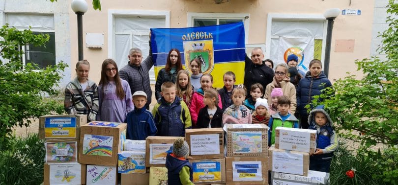 Humanitarian aid to the de-occupied Kherson region