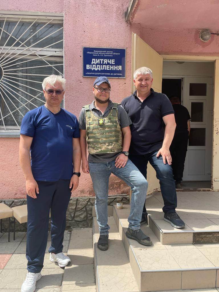 Aid heading to Mykolaiv