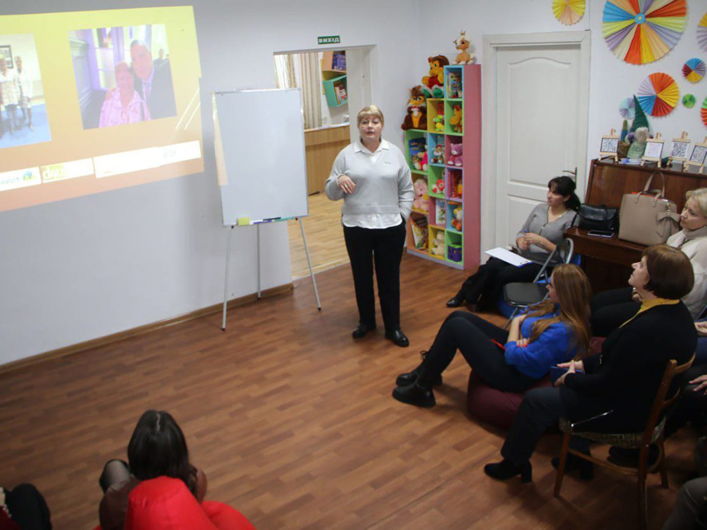 Halyna Biletska, Head of the community