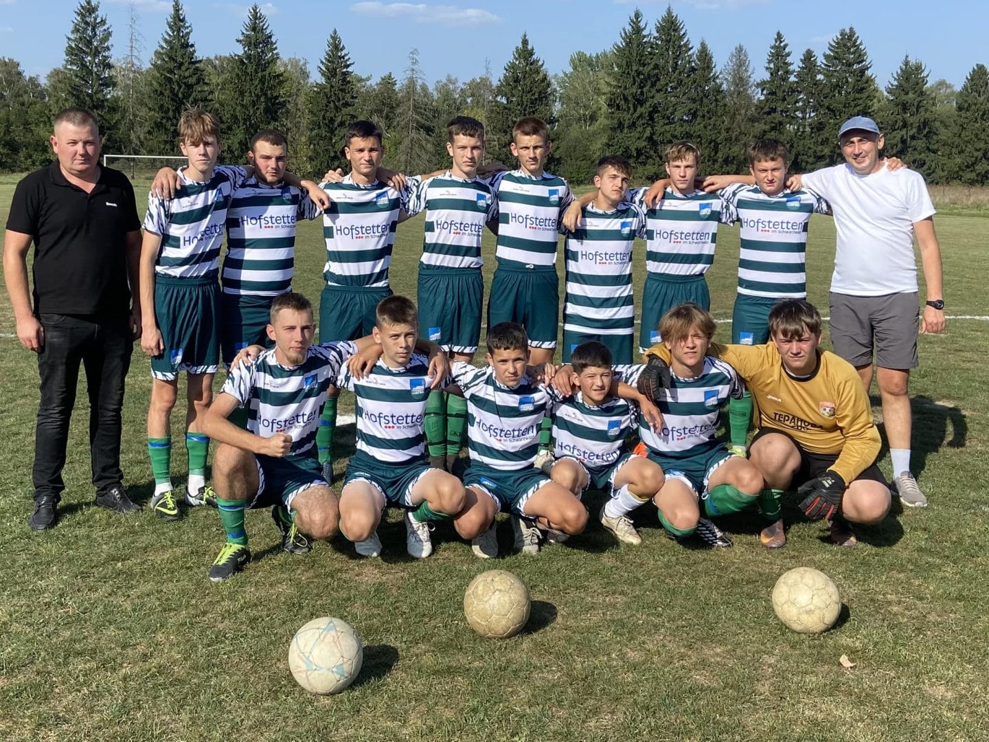 Youth football club in the village of Ternopillia / Oleksandra Dzyndra